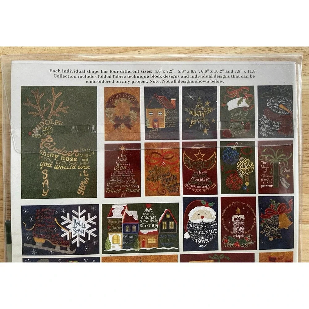 Christmas‎ Classics - Anita Goodesign Machine Embroidery Design Book & CD
